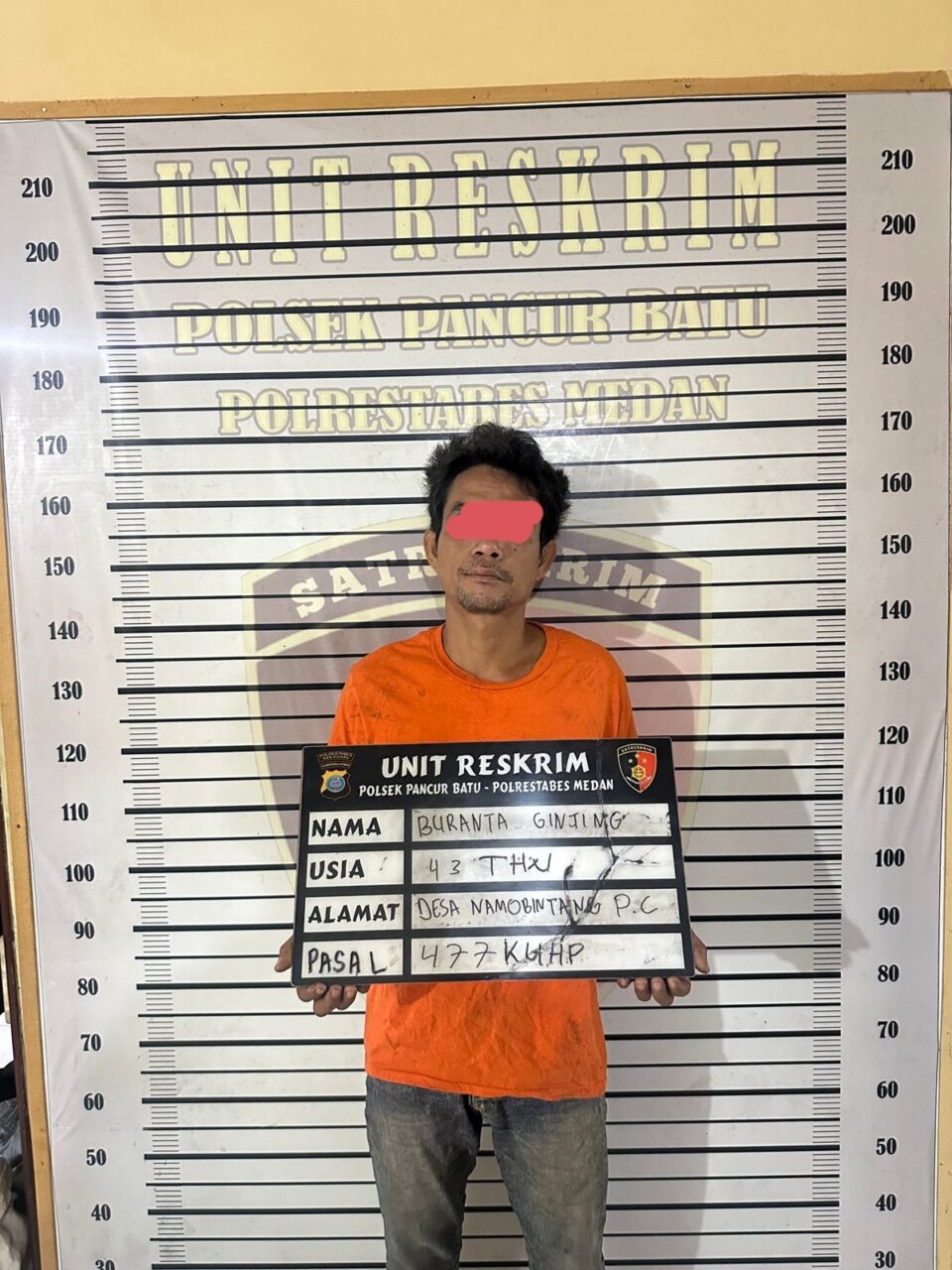 Polsek Pancur Batu Ungkap Kasus Curanmor Dalam Waktu l X 24 Jam, Pelaku Berhasil Diamankan